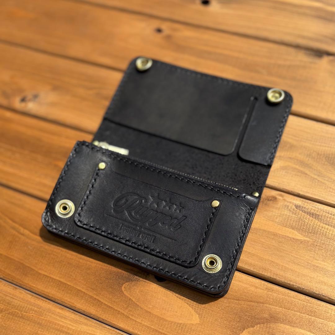 ミドルトラッカーウォレット　アポロコンチョ