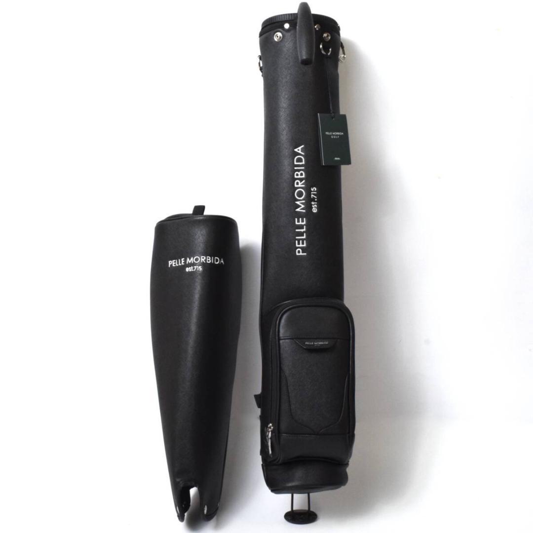 未使用 ペッレモルビダ セルフスタンド キャディバッグ ブラック PG016