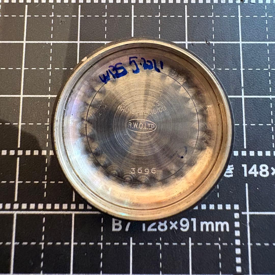 ROLEX バブルバック10KYGステンバック1944年製自動巻き