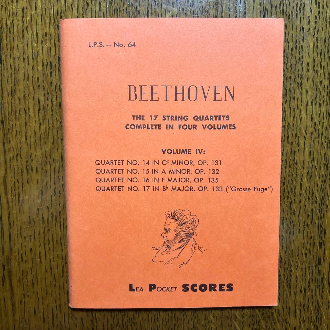 ベートーヴェン　スコア　日本コロムビア株式会社
