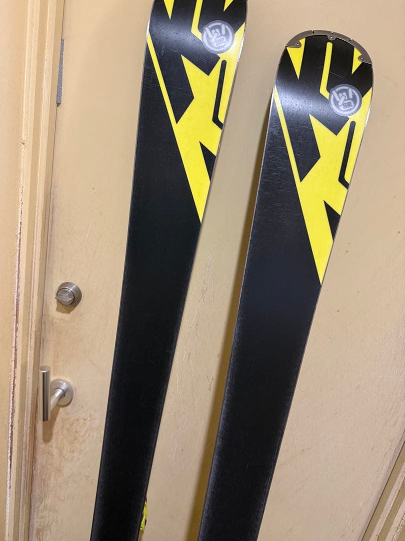 K2 AMP CHARGER スキー板 172cm ブラック/イエロー