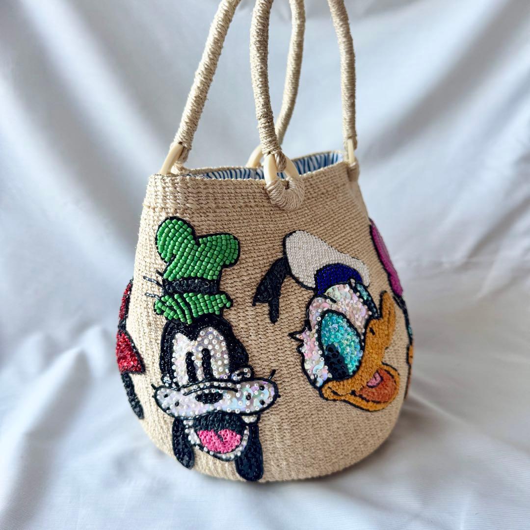 未使用✨️JAPAN限定✨️BEAMS BOY 25th ディズニー かごバッグ