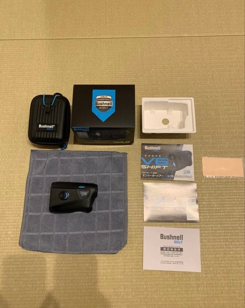 ブッシュネル ピンシーカー ツアー V6 シフト ジョルト　ブラック