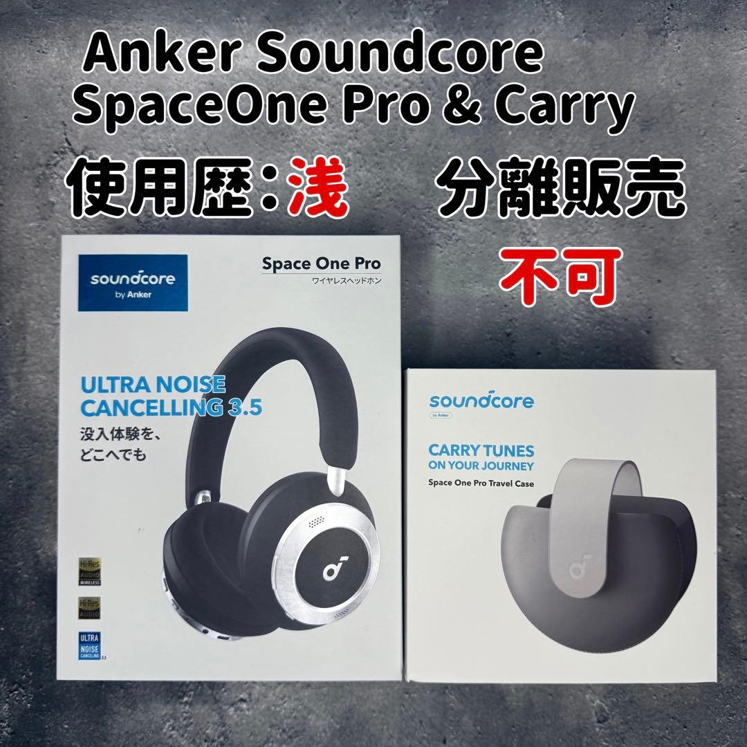 【ケースセット販売】Anker Soundcore Space One Pro