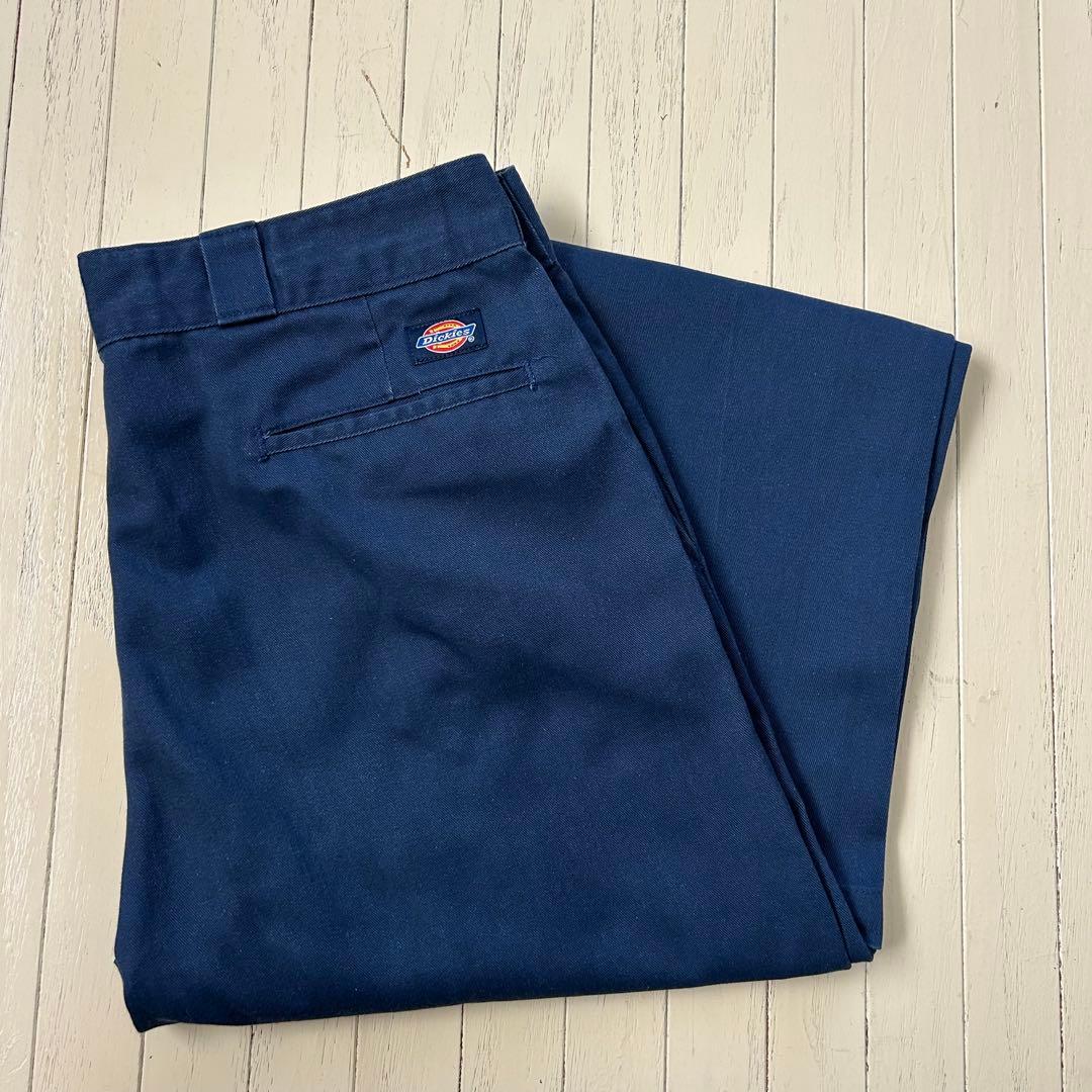 90s Dickies 874 USA製 圧着タグ チビタグ 34×31相当