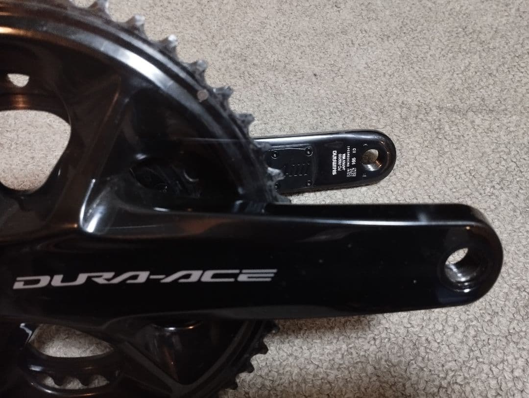 デュラエース9200 52-36T 165mm左のみ4iiiパワーメーター付き