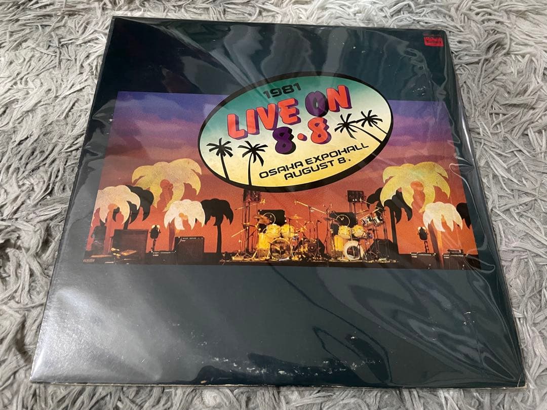 邦楽 1981 LIVE ON 8.8 LP