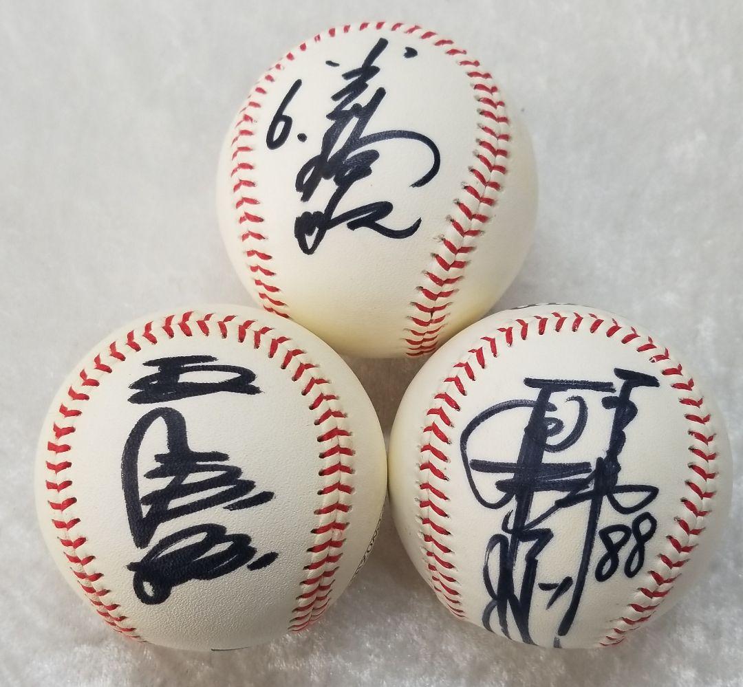 0*8様 【美品セット】王貞治氏 原辰徳氏 小久保裕紀氏 GIANTS サイン入