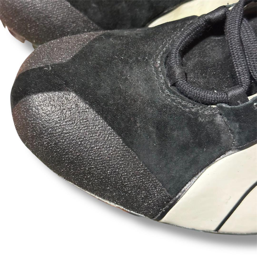 プーマ スエード陸上競技用スパイクシューズ 黒/白 29㎝