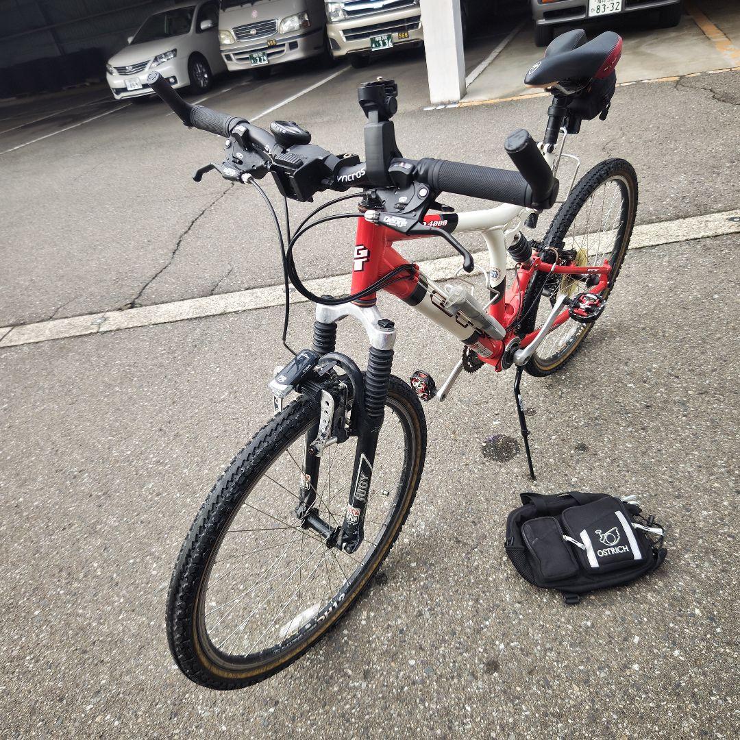 GT マウンテンバイク 赤/白 26インチ