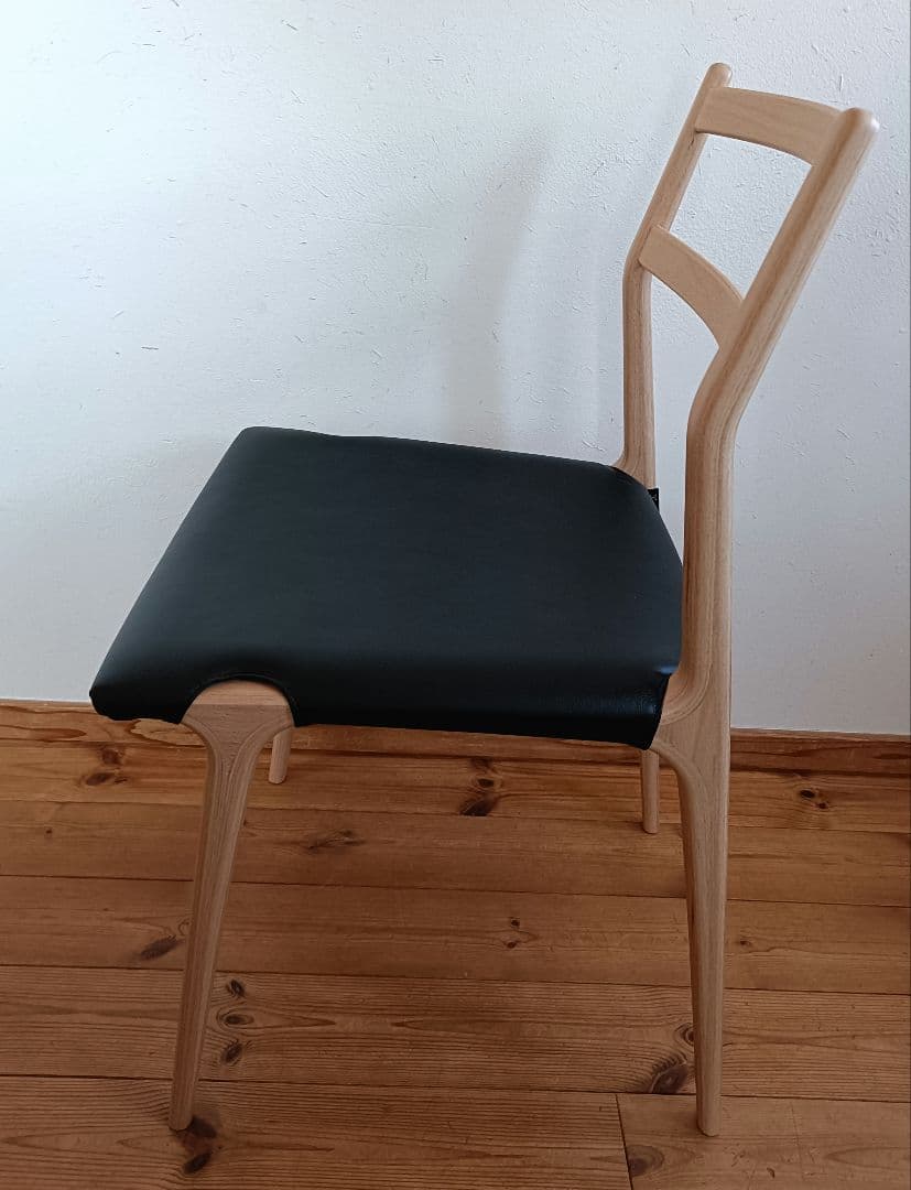 【美品】天童木工　ダイニングチェア　インパラチェア　T-5513WB-NT　①