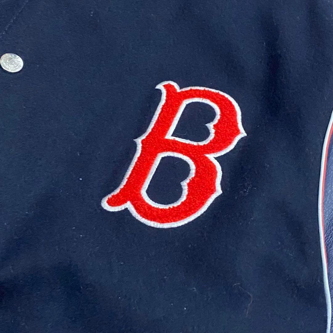 ジェフハミルトン　リバーシブルアワードジャケット　レッドソックス　MLB