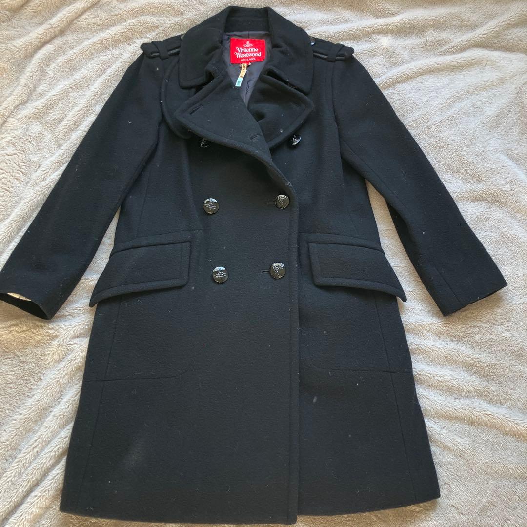 最終価格です！vivienne westwood 冬コートブラック