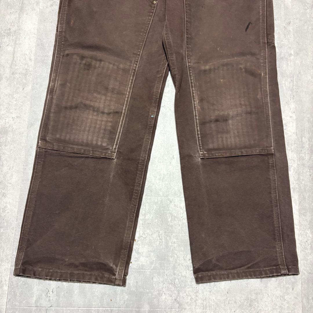 carhartt メキシコ製　ダブルニー　ダックパンツ　デニム　30×30