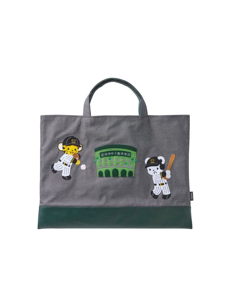 新品未開封　ファミリア阪神タイガース　デニムバッグ　familiar ラッピング