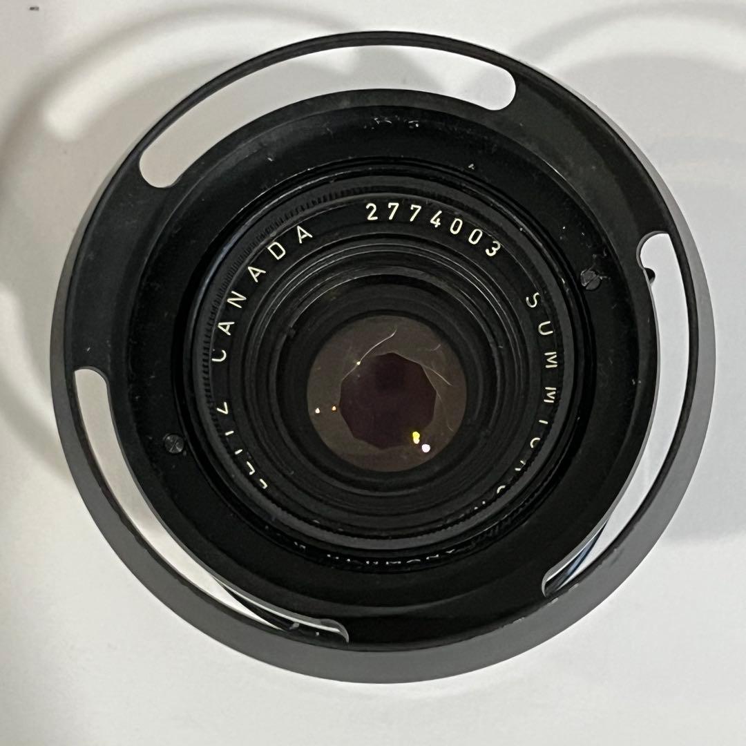 Leitz Summicron 35mm F2 レンズ