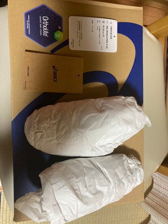 テニスシューズ アシックス ゲルレゾリューション8