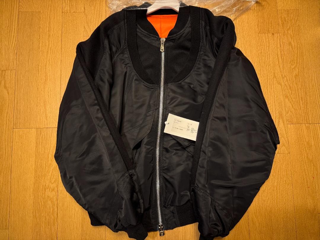 ジャケット・アウター soloist oversized flight jacket 46 MA-1