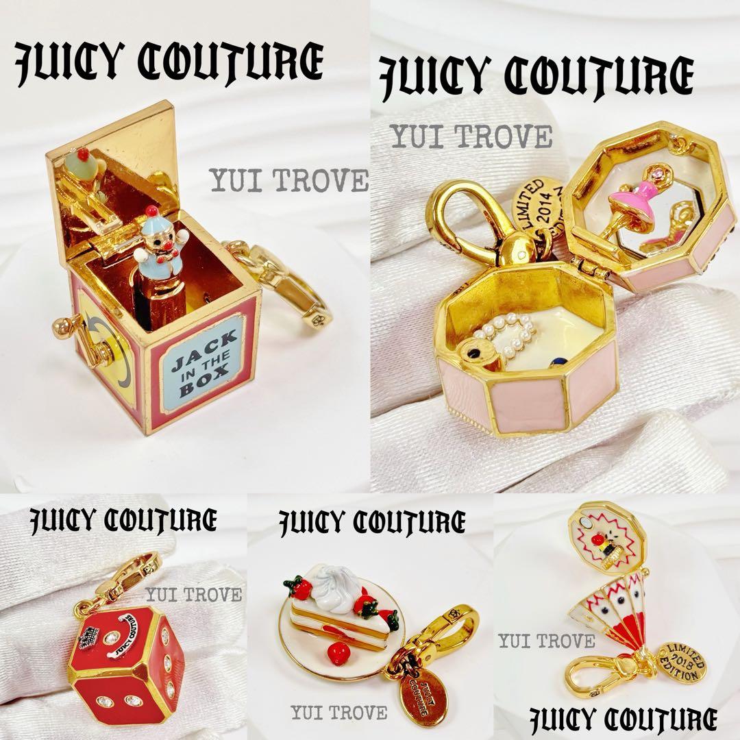 ☆ななページ☆JUICY COUTURE 絶版チャーム5点