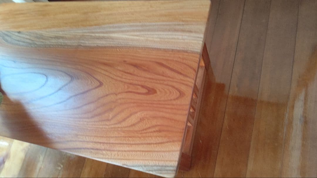 値下げ！昭和レトロ 古家具 木製　　けやき　座机　文机　書机　アンティーク