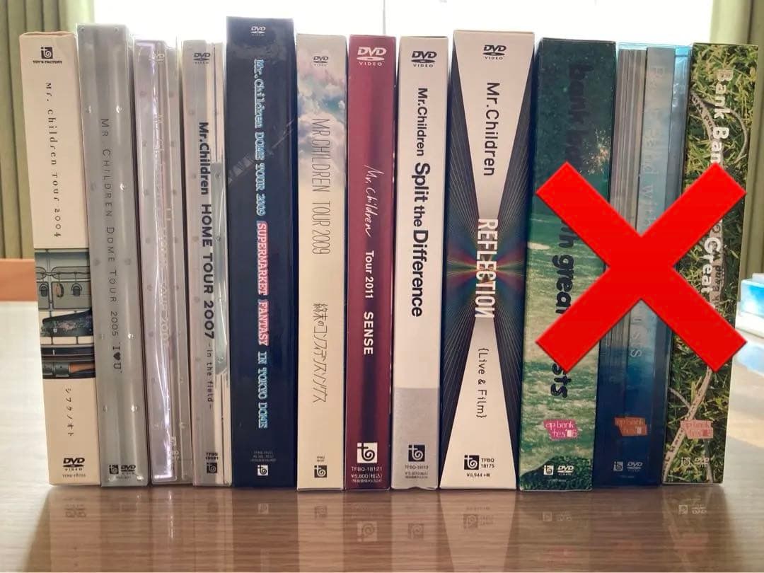 【バラ売り可能】Mr.Children DVD