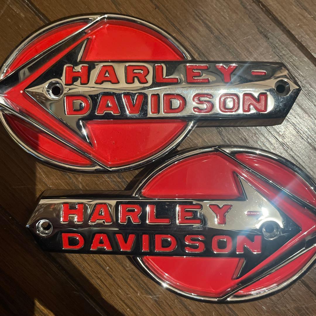 ハーレーダビッドソン1959-60年レプリカエンブレム　プラグ付き