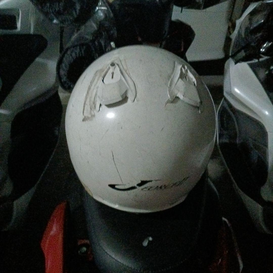 じ*〜様 SHOEI ジェットヘルメット 傷あり