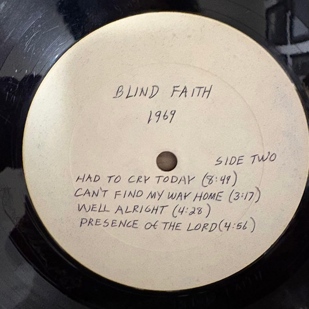 【幻のお宝盤！】Blind Faith/1stアルバム　USテスト盤！ギガレア！
