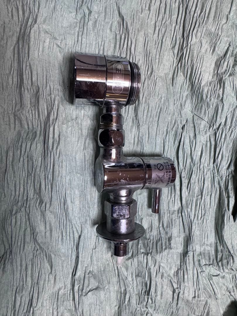 分岐水栓・止水栓 KVK ZK5011PN・Ｋ1011セット