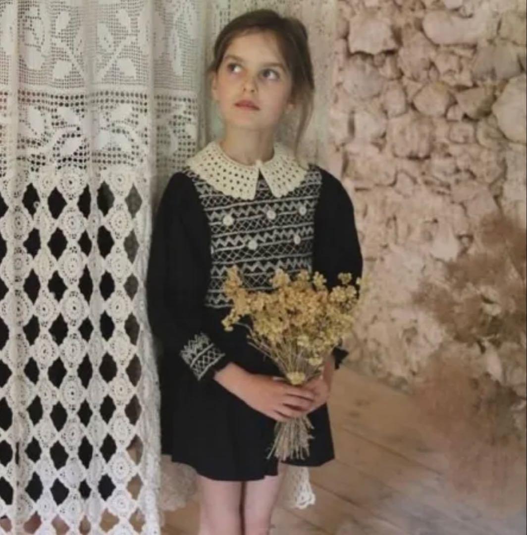 ⭐︎希少⭐︎Bonjour diary handsmock blouse10Y