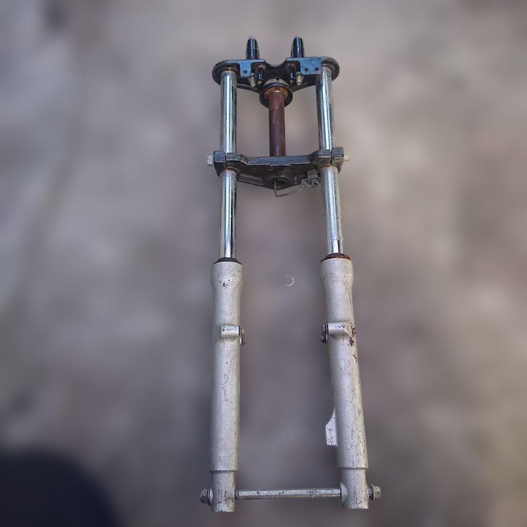 GS50 純正フロントフォークステム トップブリッジ NA41Aバーディーギャグ