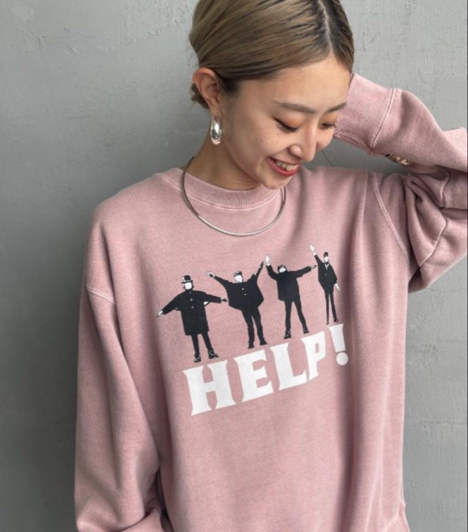 THE BEATLES プリントスウェット(HELP!)