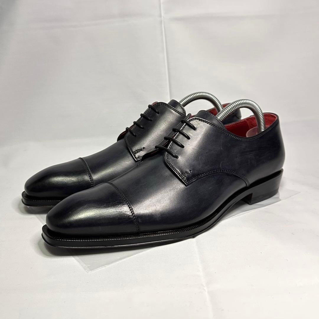 新品未使用☆Dafino☆パティーヌレザー☆ストレートチップ☆サイズ40☆196