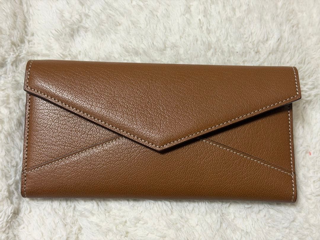 『なみあみ』カルティエ 長財布ファスナー付き レター　レ・マスト　レザー