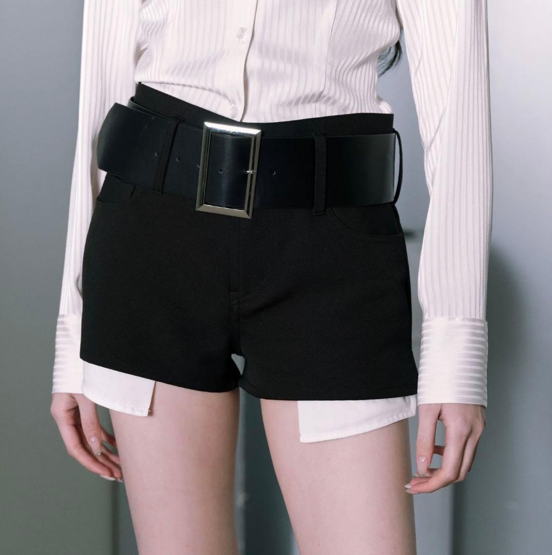 ANDWANG （Baby office belt short pants）