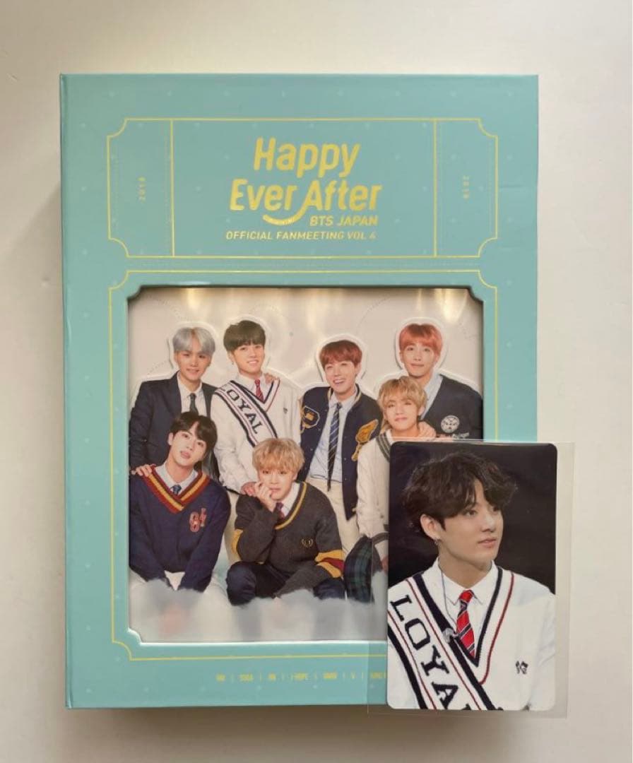 【値下げしました】BTS HAPPY EVER AFTER DVD グクトレカ付