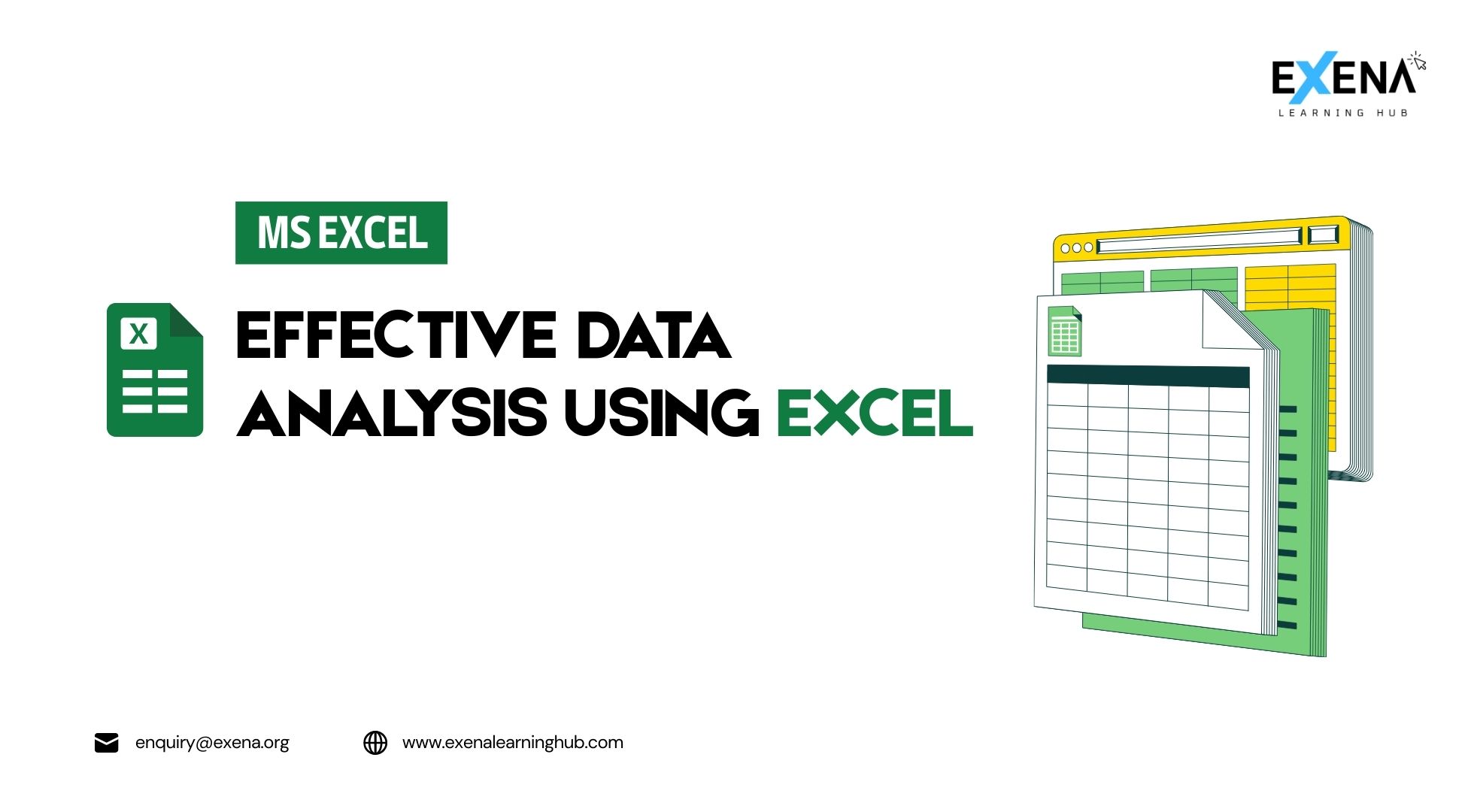 Effective Data Analysis Using Excel