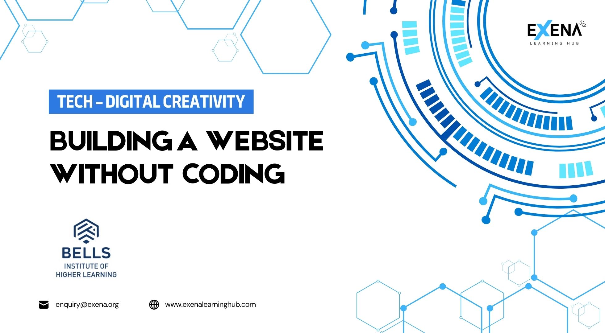 Building a Website without Coding​
