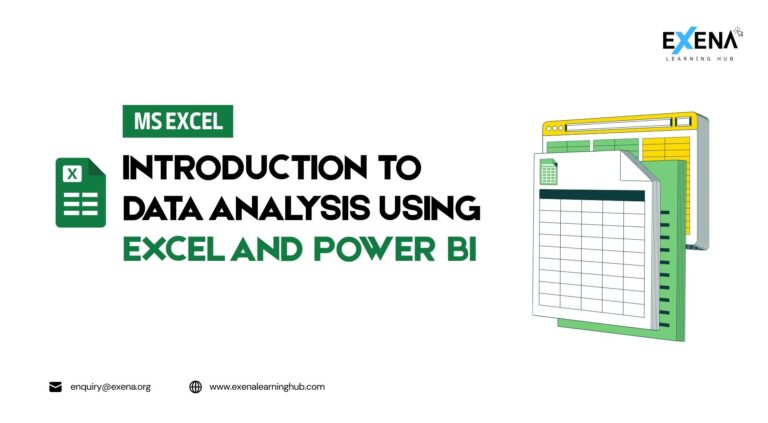 Introduction To Data Analysis Using Excel And Power Bi