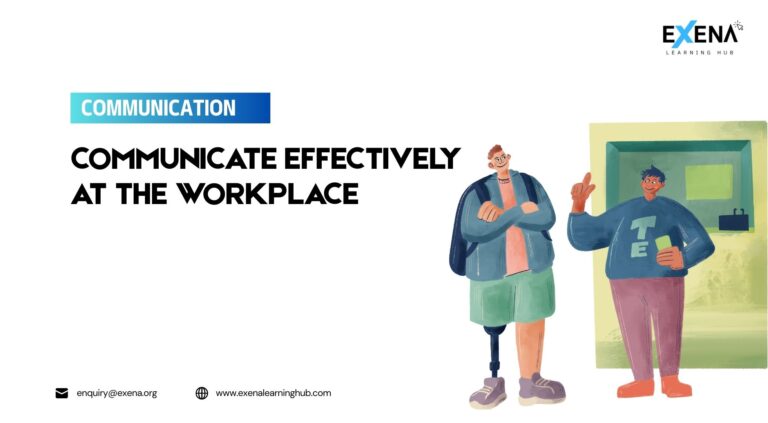 Communicate Effectively At The Workplace