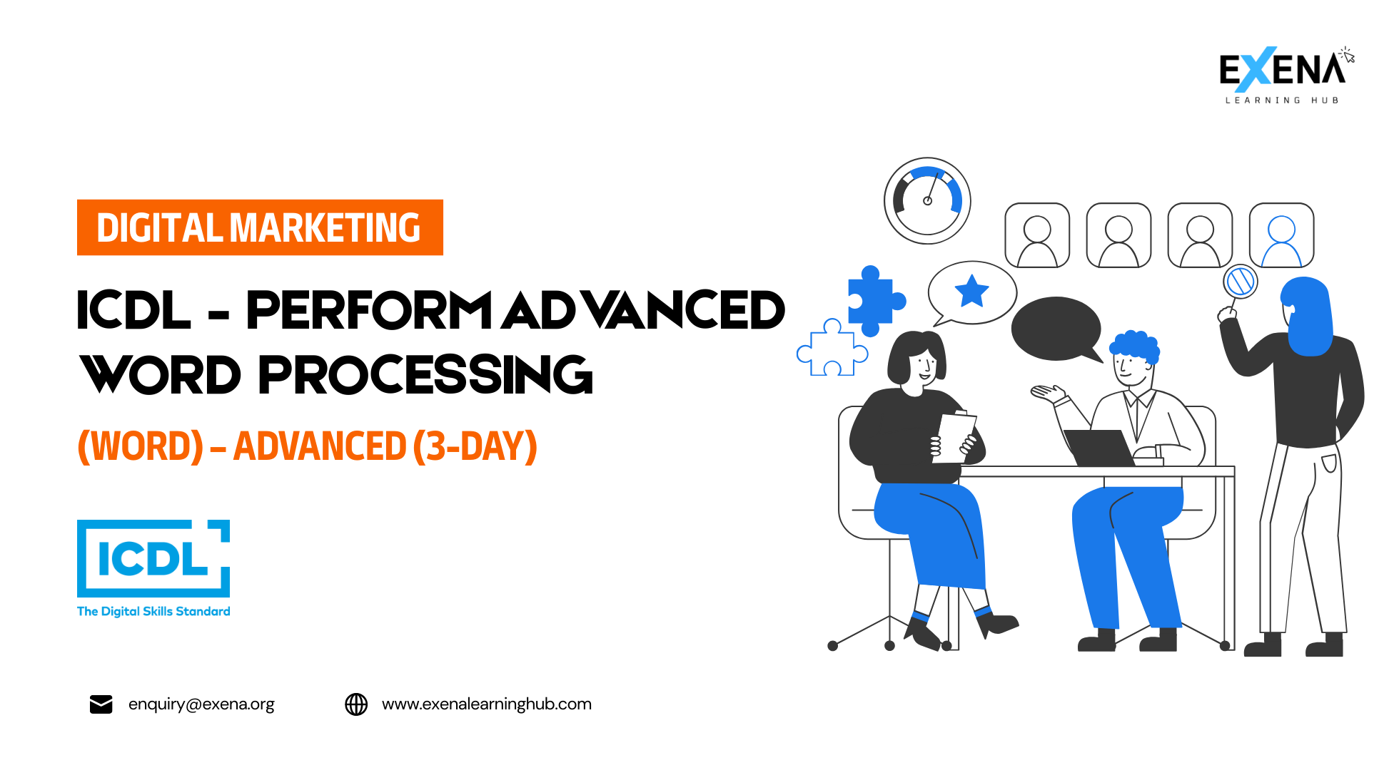 ICDL – Perform Advanced Word Processing (Word) – Advanced (3-day)